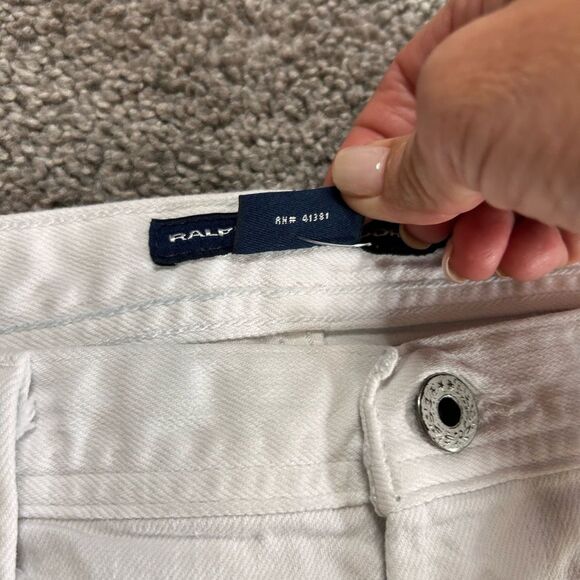 Ralph Lauren Sport Blue Label Prescott 208 White Straight Leg Jeans sz 31 - Picture 11 of 11